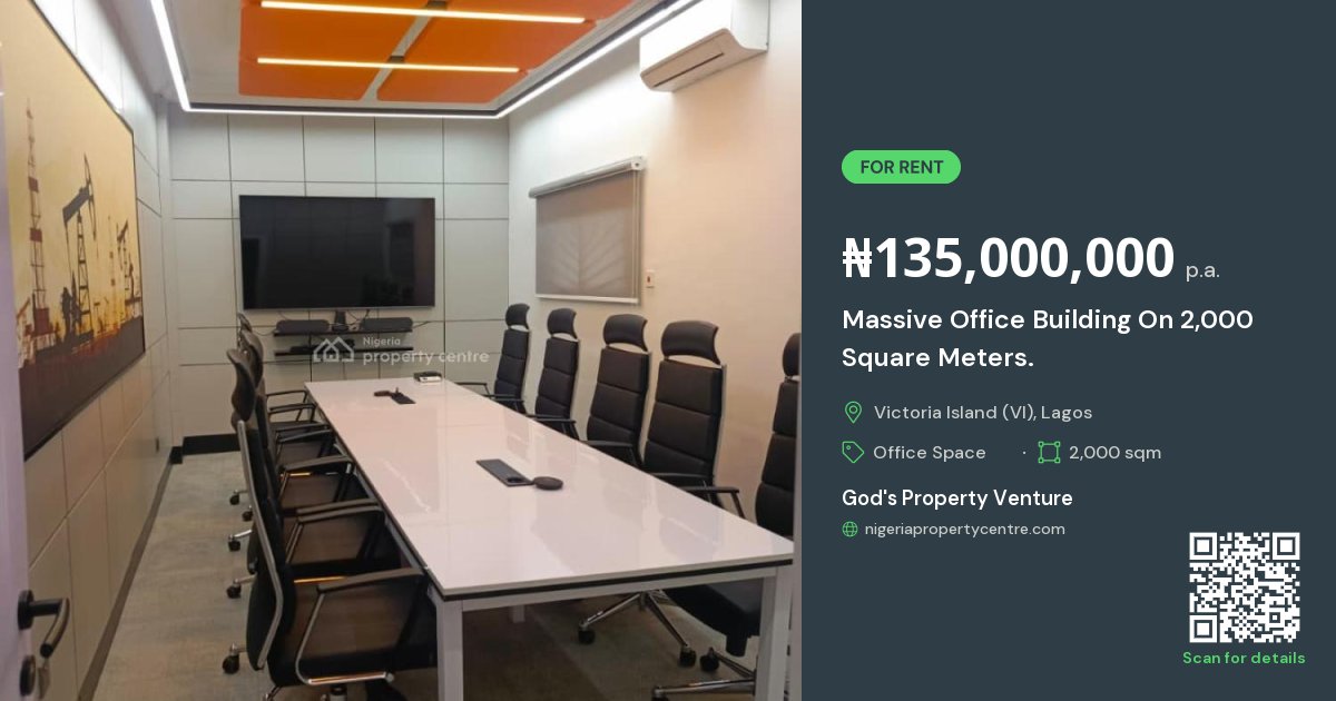 For Rent: Massive Office Building On 2,000 Square Meters., Victoria ...