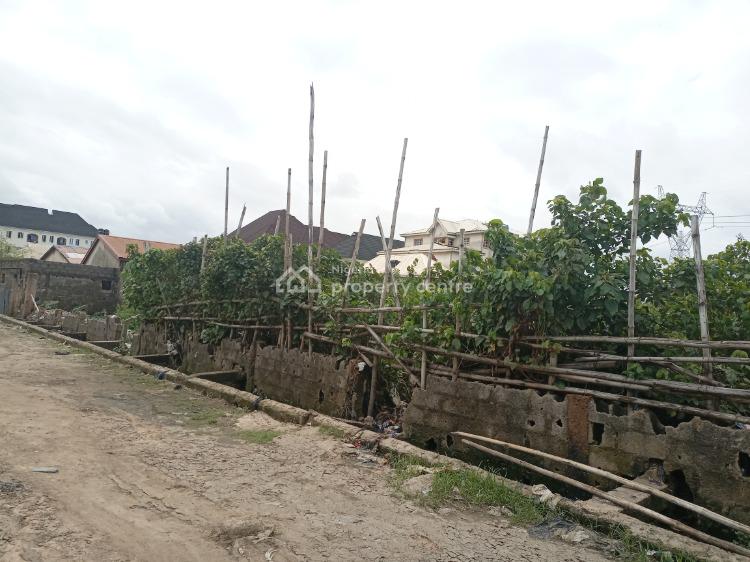For Sale A Well Located One And Half Plot Of Land, Canal Estate, Okota