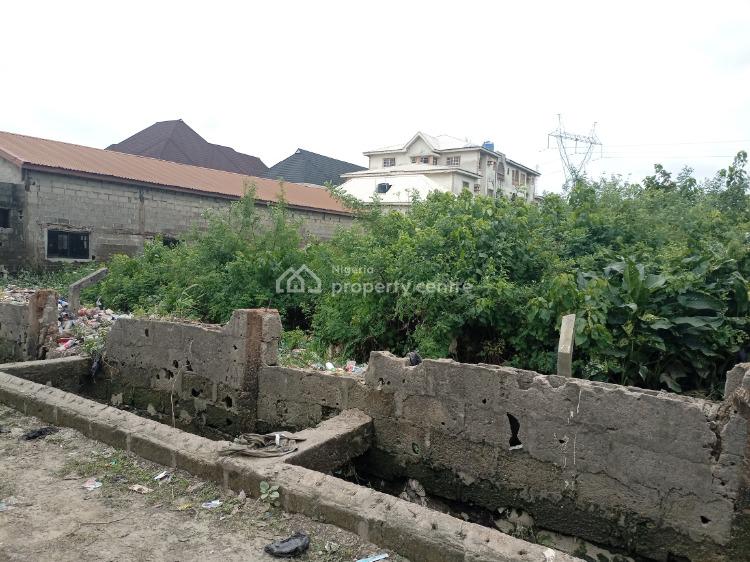 For Sale A Well Located One And Half Plot Of Land, Canal Estate, Okota