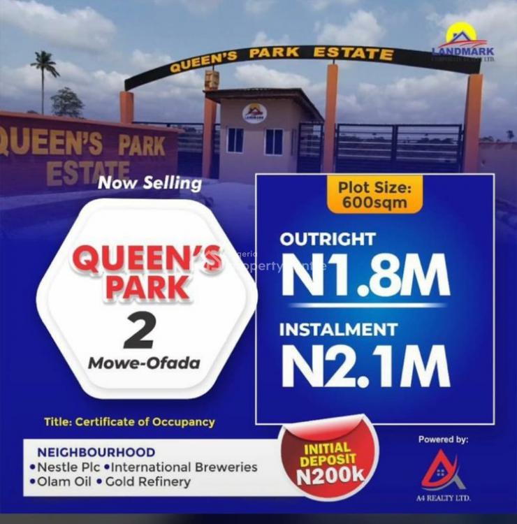 For Sale Land, Queens Park,, Mowe Ofada, Ogun Nigeria Property Centre (Ref 1025036)