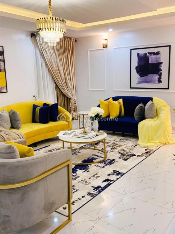 a Superb Luxury 4 Bedroom Apartment with Excellent Wi-fi and Netflix, Ikate, Lekki, Lagos, Flat / Apartment Short Let