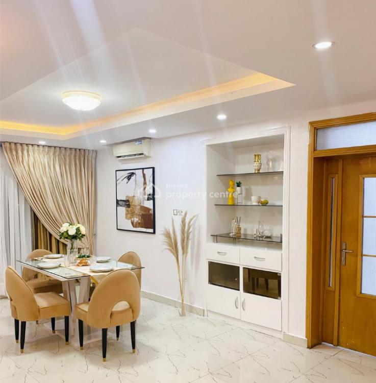 a Superb Luxury 4 Bedroom Apartment with Excellent Wi-fi and Netflix, Ikate, Lekki, Lagos, Flat / Apartment Short Let