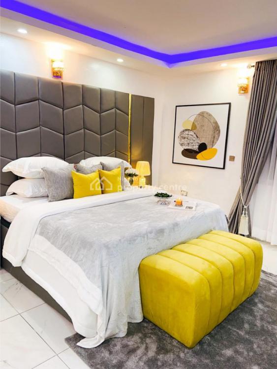 a Superb Luxury 4 Bedroom Apartment with Excellent Wi-fi and Netflix, Ikate, Lekki, Lagos, Flat / Apartment Short Let