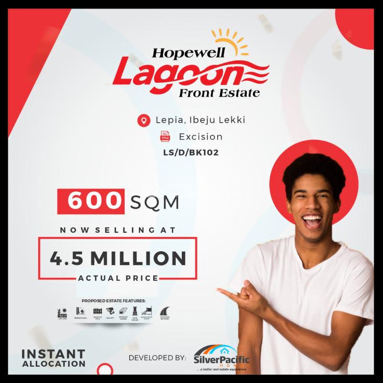For Sale Land, Hopewell Lagoon Front Estate, Lepia, Ibeju Lekki, Lagos