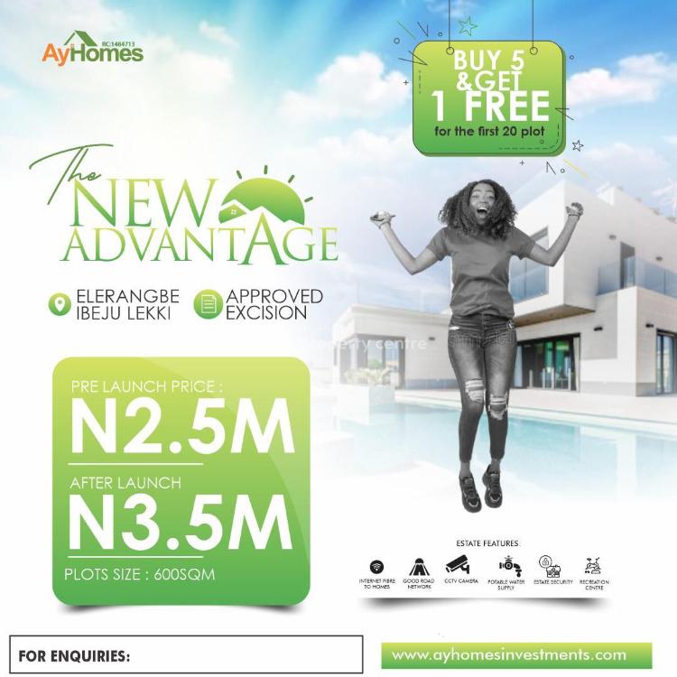 For Sale Dry Land With Good Layout, The New Advantage, Ibeju Lekki
