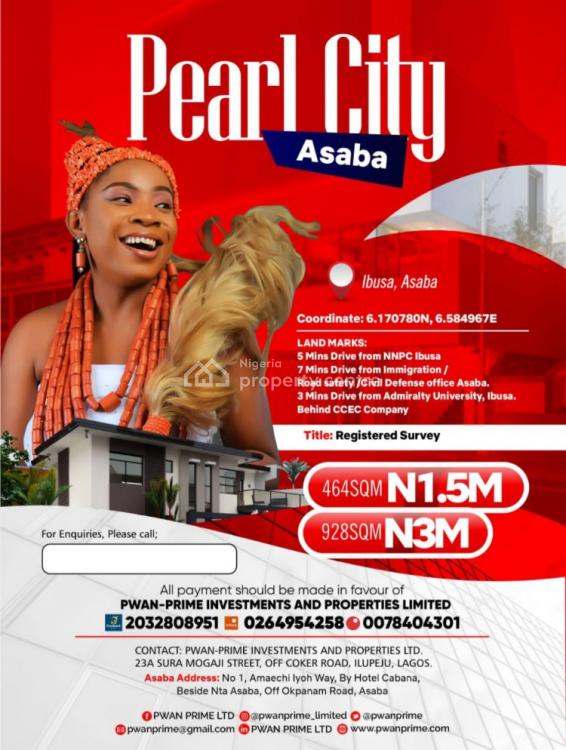 For Sale Land, Pearl City Estate, Asaba, Delta Nigeria Property