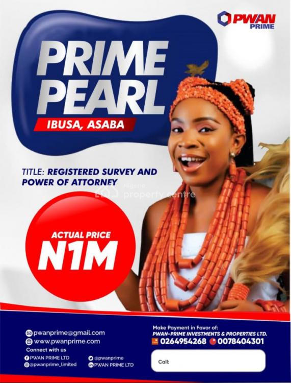 For Sale Land, Ibusa Prime Pearl Estate, Asaba, Delta Nigeria