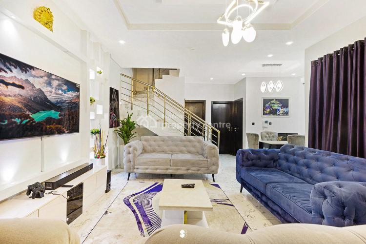 Luxury 4 Bedrooms with Playstation 4, Bakare Estate, Agungi, Lekki, Lagos, Semi-detached Duplex Short Let