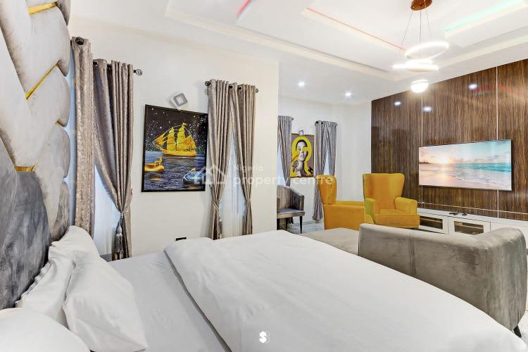 Luxury 4 Bedrooms with Playstation 4, Bakare Estate, Agungi, Lekki, Lagos, Semi-detached Duplex Short Let