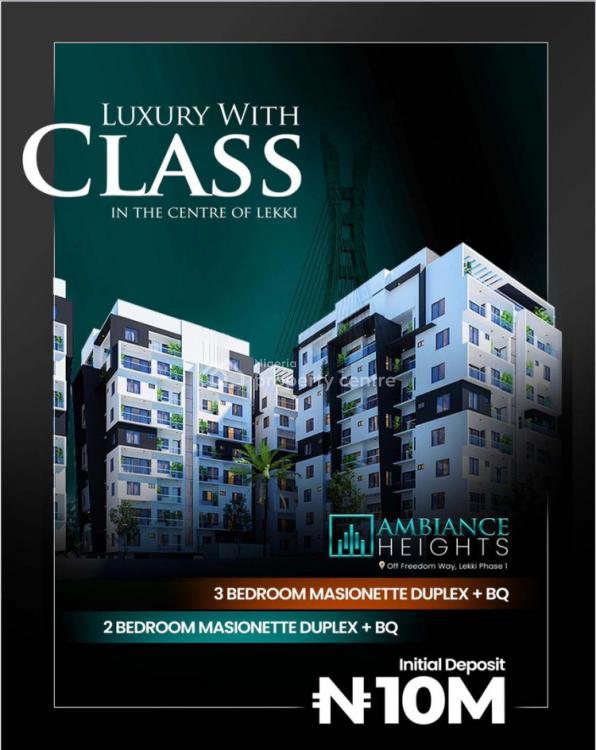For Sale Executive 2 Bedroom Duplex, Ambiance Heights, Lekki Phase 1