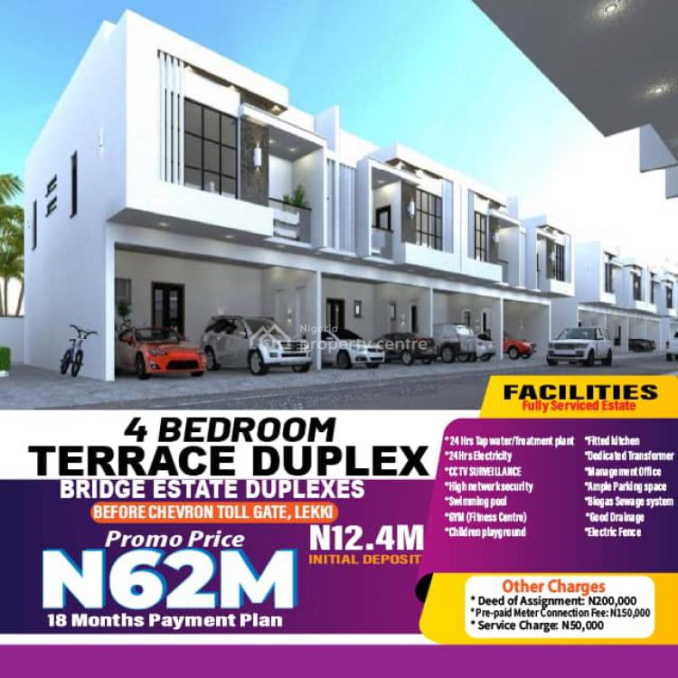 For Sale Luxury 4 Bedroom Terrace Duplex. 18 Months Payment Plan