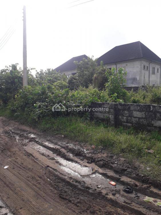 For Sale Half Plot Of Land For Sell In A Built Up Area, Awoyaya, Ibeju