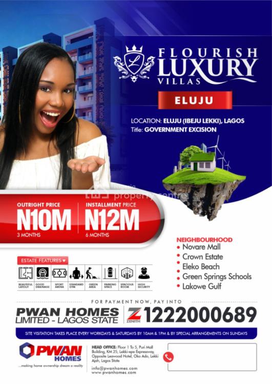 For Sale Government Excision, Flourish City Eluju, Ibeju Lekki, Lagos