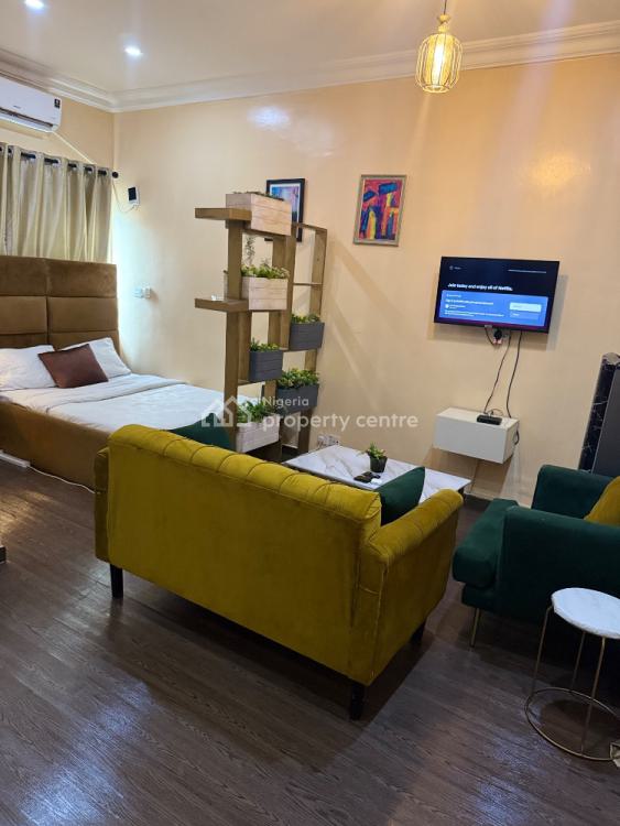 Lovely Cosy Studio Apartment with 24 Hours Light, Smart Tv and Wi-fi I, Awkuzu Street, Lekki Phase 1, Lekki, Lagos, Self Contain (single Rooms) Short Let