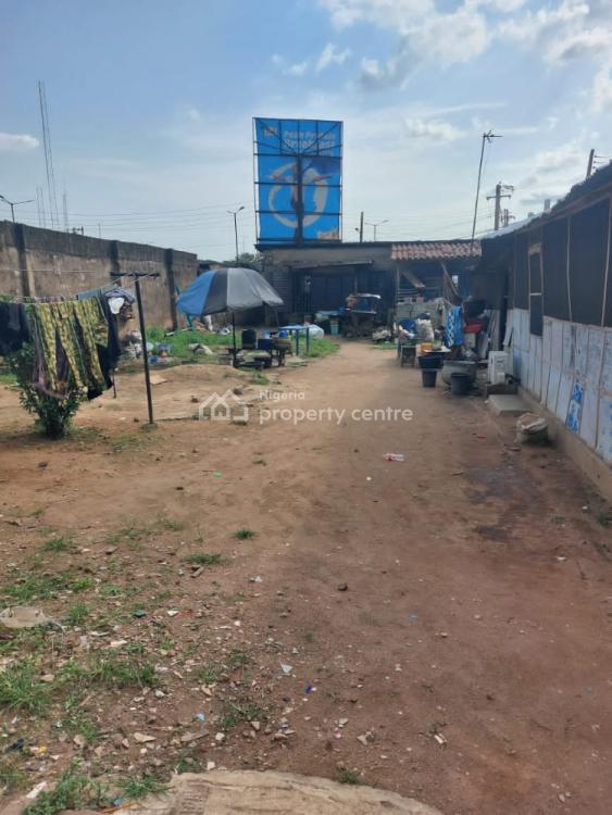 For Rent A Plot Of Land Located At A Busy Place Beside The Road For