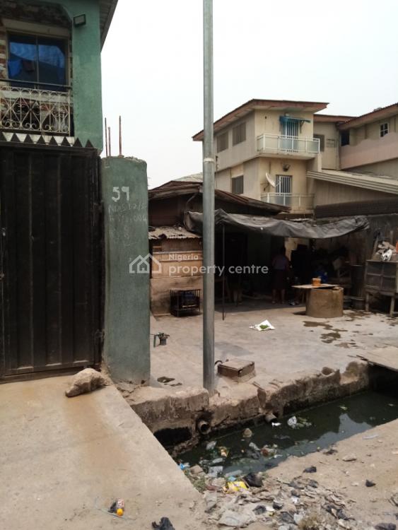 For Sale Half Plot Of Land With A Bungalow, Off Adetola Road, Aguda