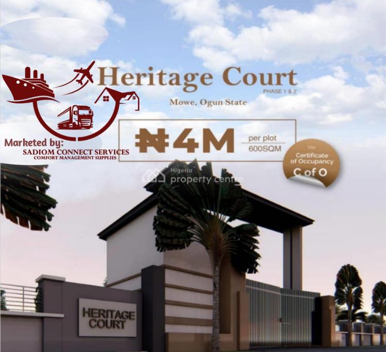 For Sale Land, Heritage Court ( Phase 1 & 2), Mowe Ofada, Ogun