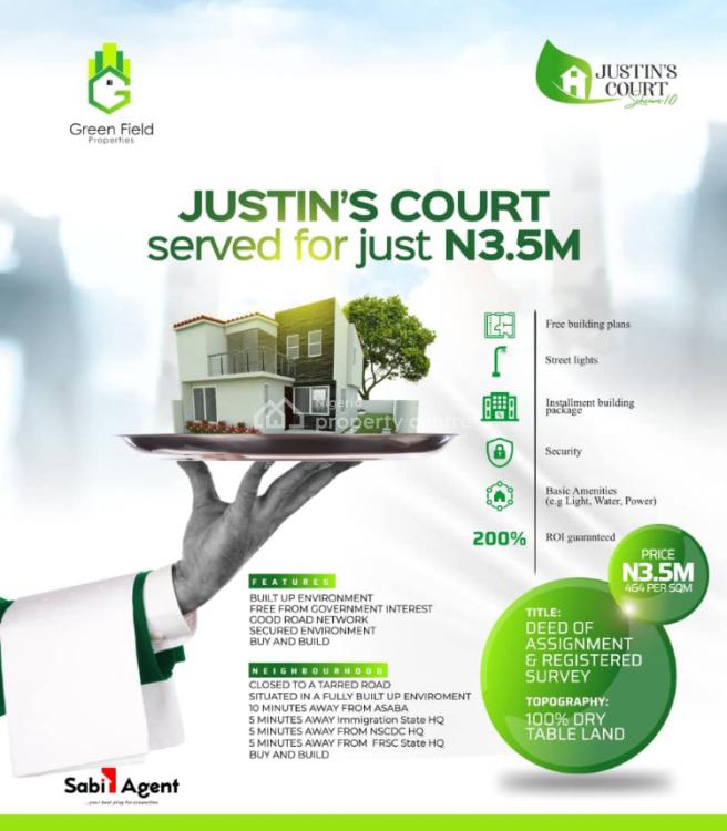 For Sale Land, Justin's Court, Ibusa, Asaba, Delta Nigeria Property