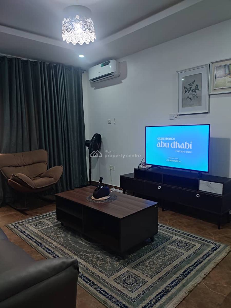 Beautifully Furnished, Well Serviced 1-bedroom Apartment with Inverter, Uptown Apartments, By Nicon Junction, Katampe, Abuja, Flat / Apartment Short Let