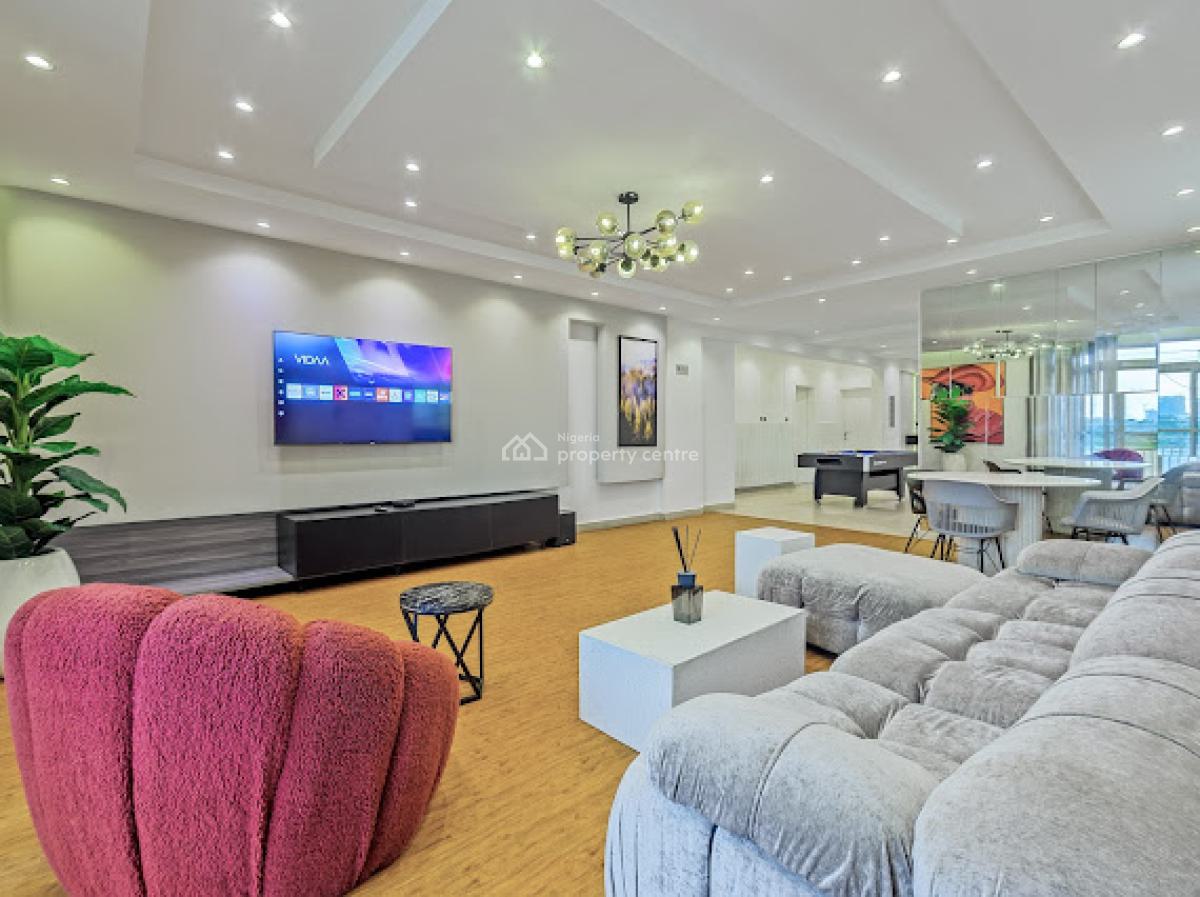 3 Bedrooms Luxury Waterfront Apartment, Admiralty Close, Lekki Phase 1, Lekki, Lagos, Flat / Apartment Short Let
