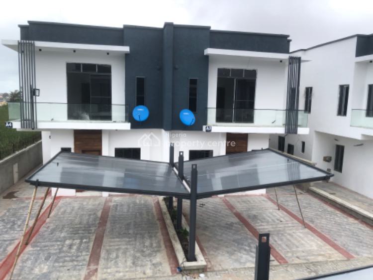 Fully Serviced 4 Bedrooms Semi Detached Duplex with Bq, Off Orchid Road, Lekki, Lagos, Semi-detached Duplex for Sale