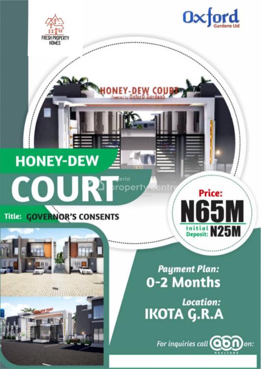 For Sale Honey Dew Court Estate 4 Bedroom Duplex, Gra, Ikota, Lekki