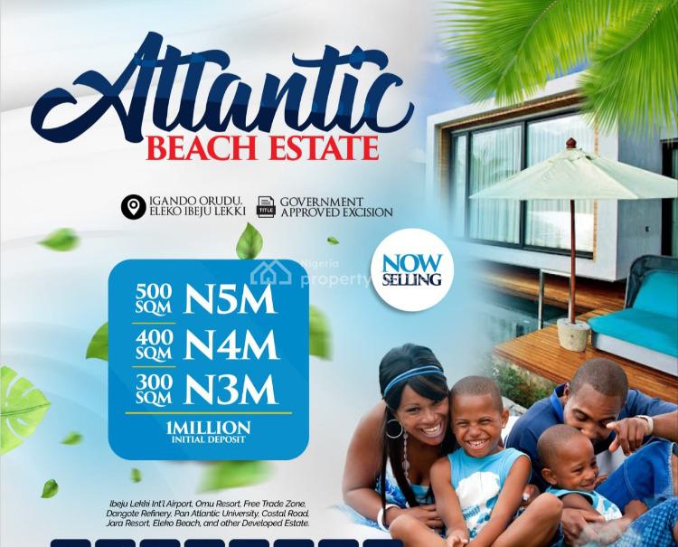 For Sale Waterfront Estate With Instant Allocation In Ibejulekki, Atlantic Beach Front Estate