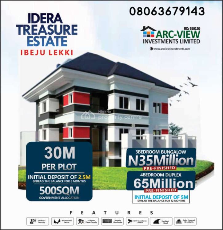 Land, Treasure Island Estate, Eleko Junction, Lekki - Epe Expressway, Eleko, Ibeju Lekki, Lagos, Mixed-use Land for Sale