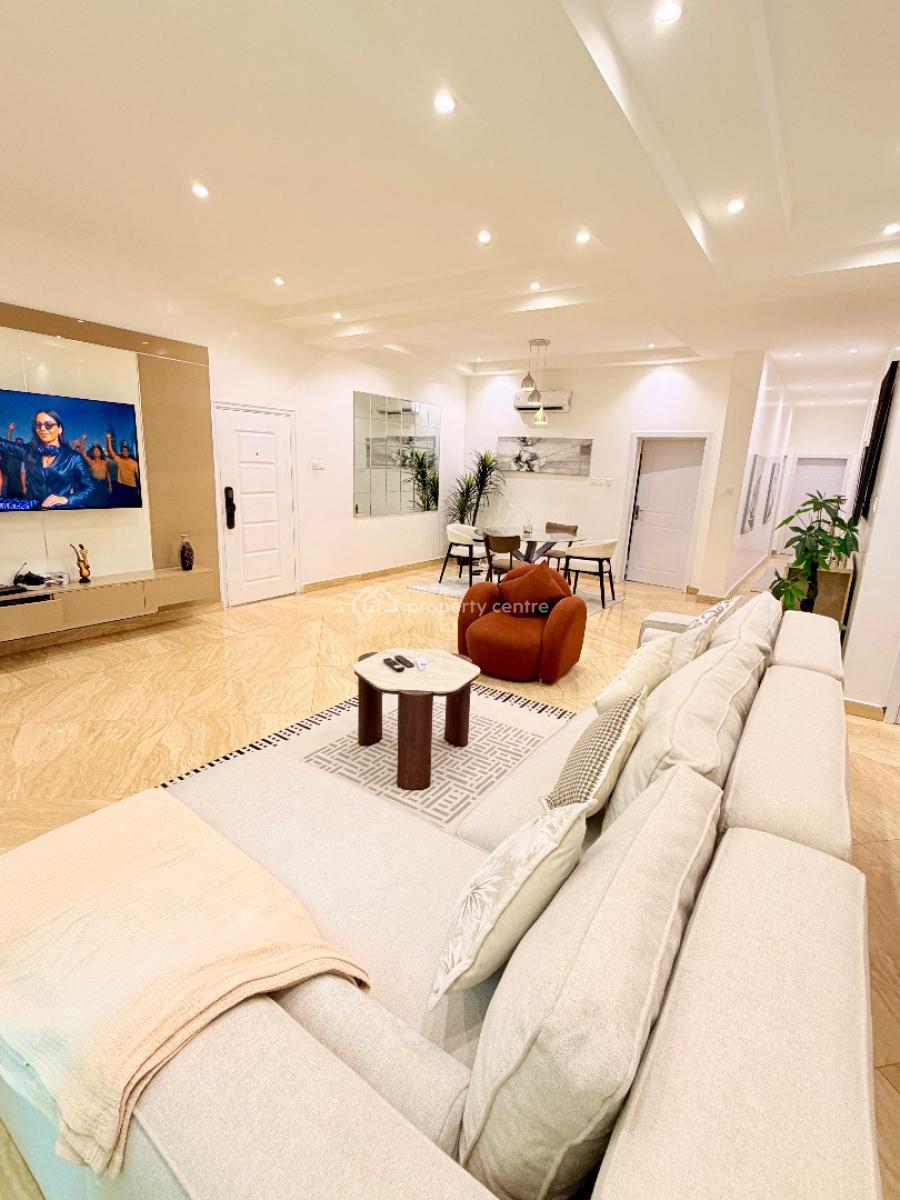 Luxury 3 Bedroom Apartment with High Speed Wi-fi, Indoor Games Etc, 9b Gbenga Ashafa Parkview Ikoyi(adejoke Court Apartments), Ikoyi, Lagos, Flat / Apartment Short Let