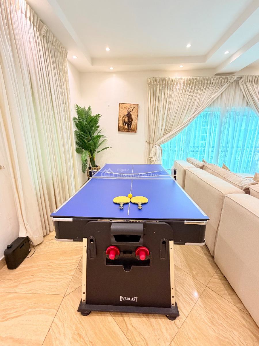 Luxury 3 Bedroom Apartment with High Speed Wi-fi, Indoor Games Etc, 9b Gbenga Ashafa Parkview Ikoyi(adejoke Court Apartments), Ikoyi, Lagos, Flat / Apartment Short Let
