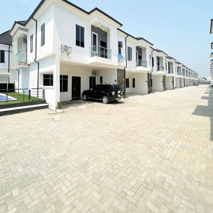 For Rent Serviced 4 Bedroom Terrace Duplex;, Second Tollgate, Lekki
