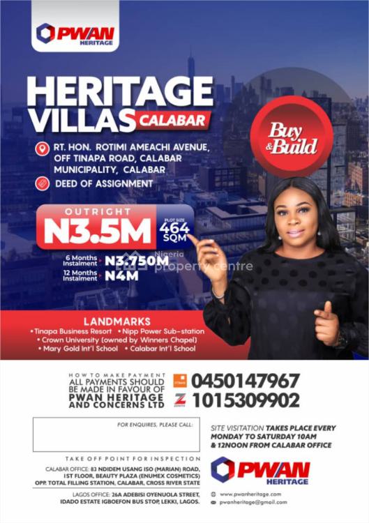 For Sale Heritage Villas Estate, Rotimi Ameachi Avenue, Off Tinapa