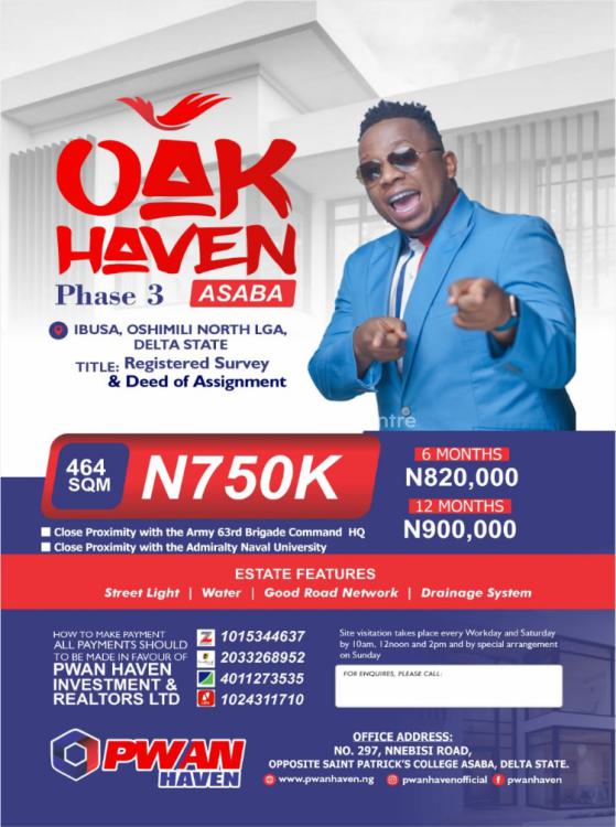 For Sale Oak Haven, Oak Haven Estate Phase3, Asaba, Delta Nigeria