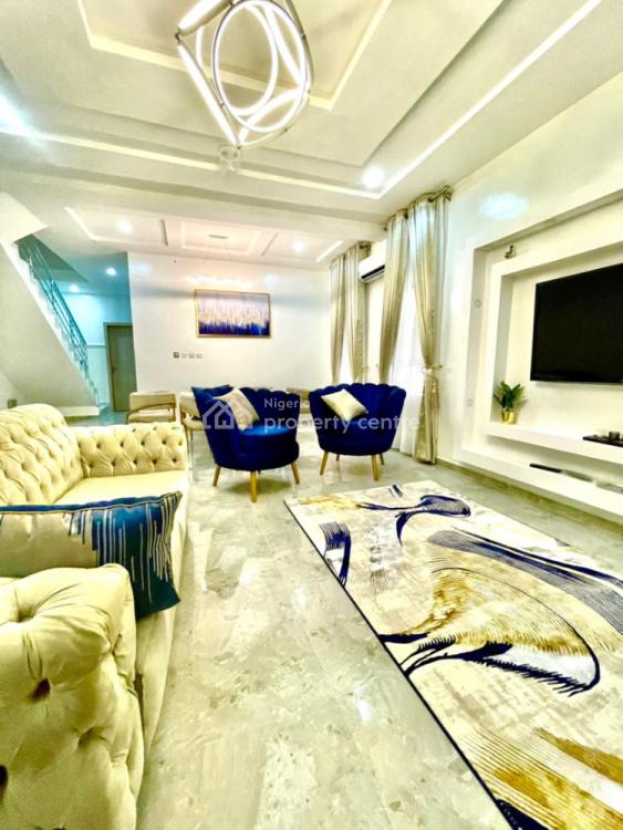 Luxury  4 Bedroom Duplex a Swimming Pool & Gym House, Chevron, Lekki, Lagos, Terraced Duplex Short Let