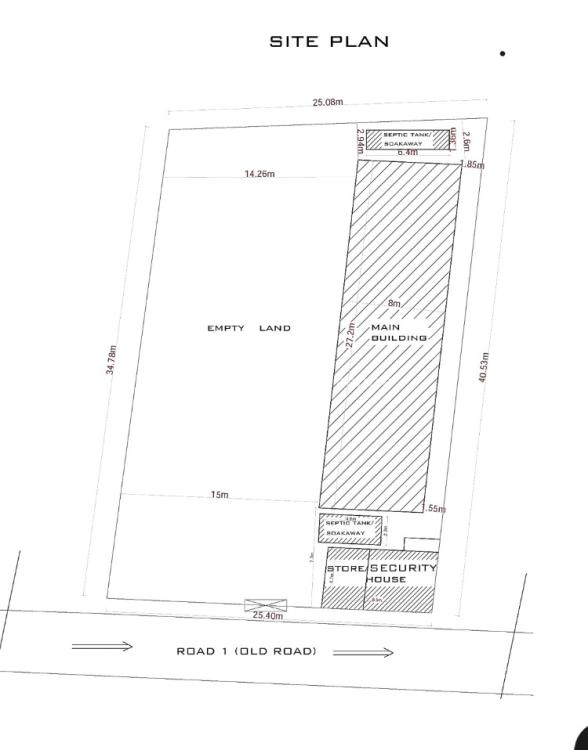 For Sale A Block Of 6 Units Of 3 Bedroom Flats With Extra Land (80 Completed), Road 1 (old