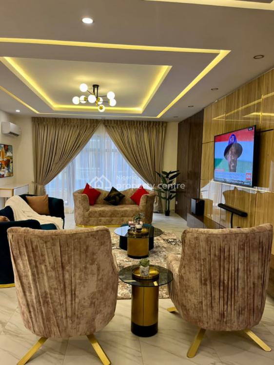 Luxury 3 Bedrooms Apartment with Massive Living Room, Oniru, Victoria Island (vi), Lagos, Flat / Apartment Short Let