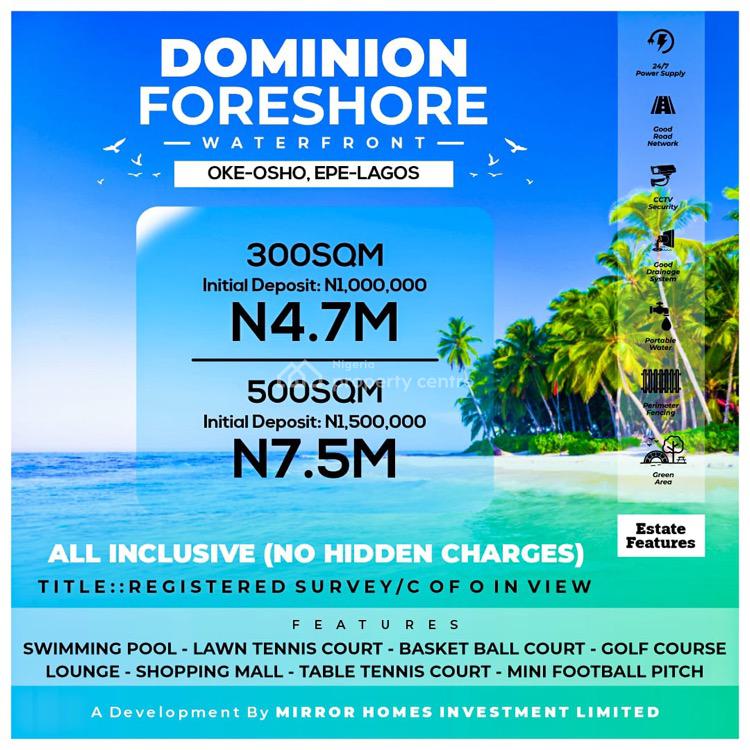 For Sale Water Front Property With Huge Returns On Investment, Oke Osho, Epe, Lagos (Ref 1433877)