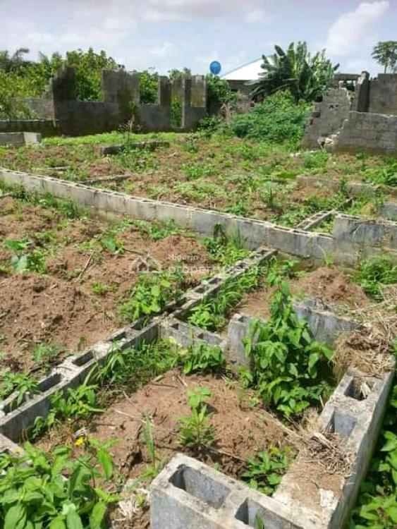 For Sale Fertile Dry Land With Foundation, Atan Ota, AdoOdo/Ota, Ogun