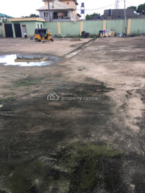 For Sale Floored Land In A Well Developed Area, Off Governor Road