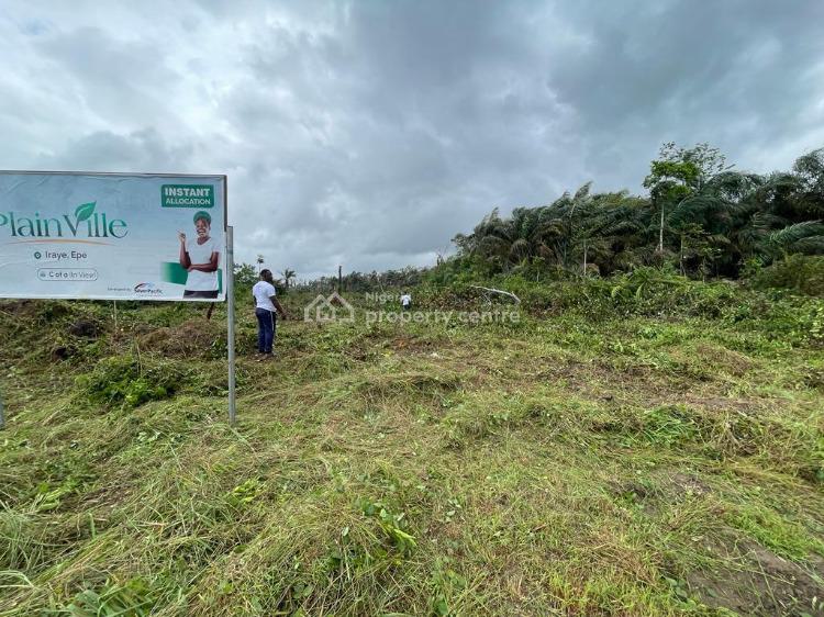 For Sale Estate Land, Plain Ville Estate Iraye, Epe, Lagos Nigeria