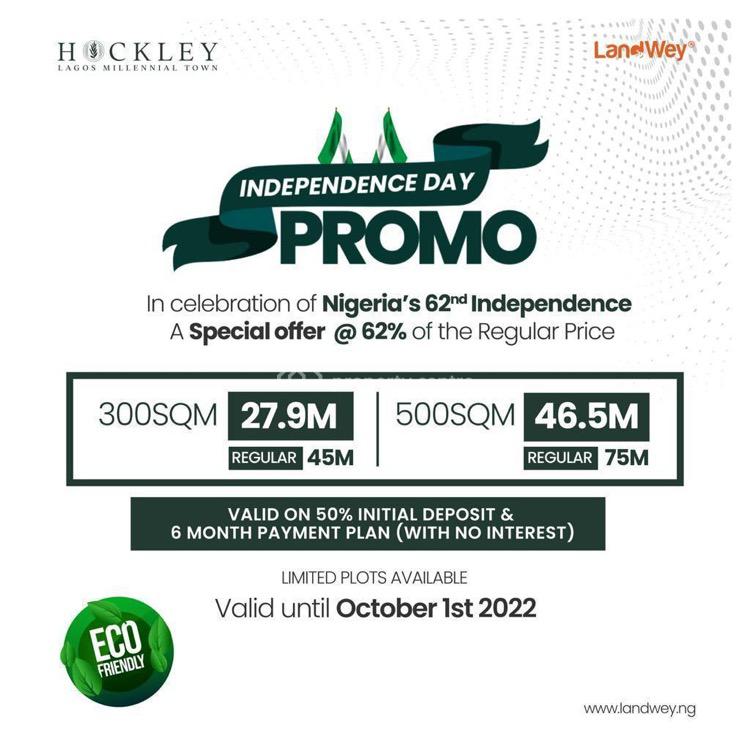 For Sale Land, Hockley Estate, Ekoakete, Abijo, Lekki, Lagos