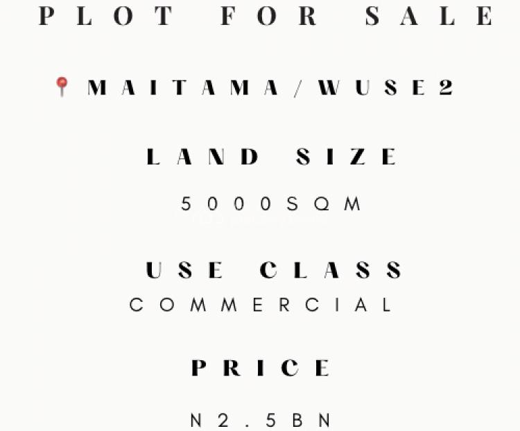 For Sale Commercial Plot, Wuse 2, Abuja Nigeria Property Centre (Ref