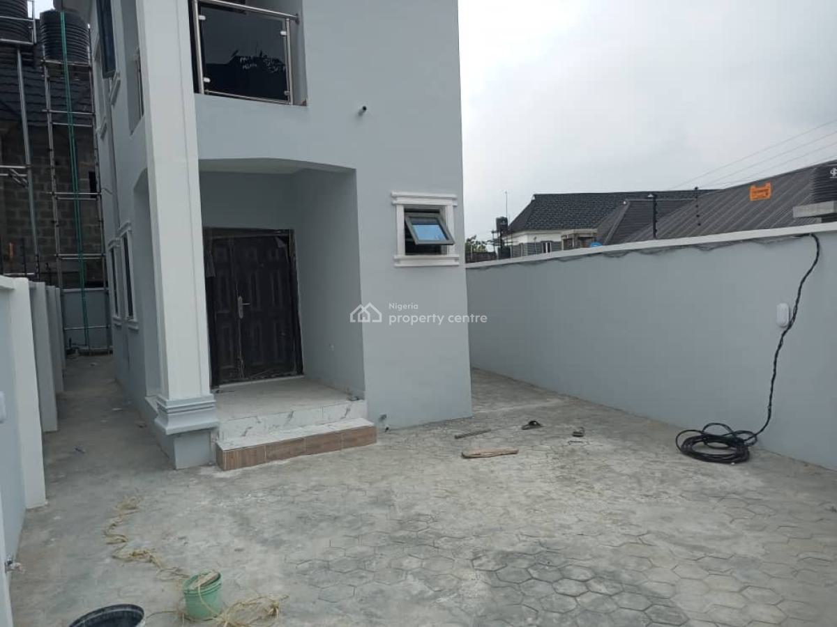Recently Built 2 Bedroom Detached Duplex in a Private Compound, Oxford Drive, Valley View Estate, Olu Odo Road, Ebute, Ikorodu, Lagos, Detached Duplex for Rent