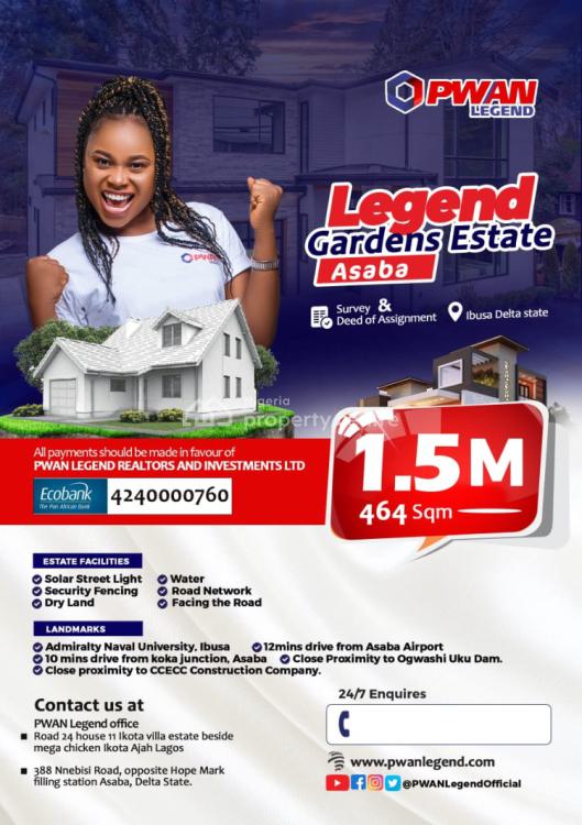 For Sale Great Homes Of Legends Now Available, Ibusa,asaba, Legend Gardens, Asaba, Delta (Ref