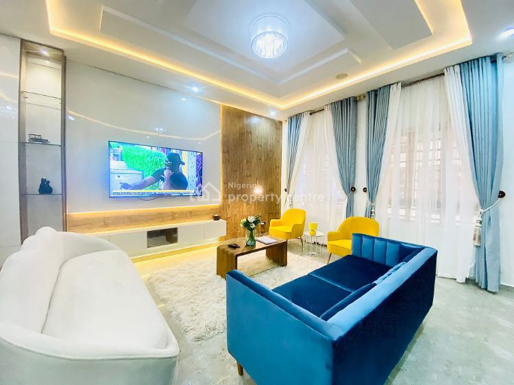 Tastefully Finished, Serviced 3 Bedrooms Terraced Duplex in a Secured Estate, Ikate, Lekki, Lagos, Terraced Duplex Short Let