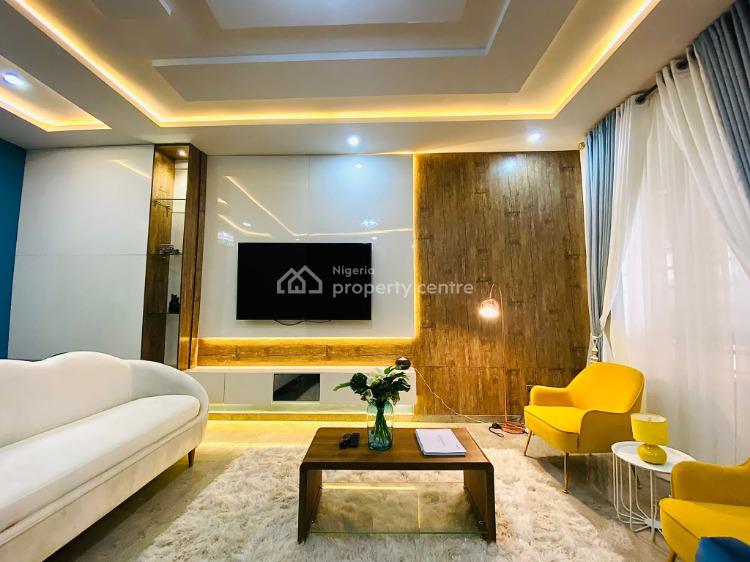 Tastefully Finished, Serviced 3 Bedrooms Terraced Duplex in a Secured Estate, Ikate, Lekki, Lagos, Terraced Duplex Short Let