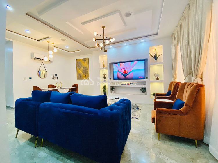 Tastefully Finished, Serviced 3 Bedrooms Terraced Duplex in a Secured Estate, Ikate, Lekki, Lagos, Terraced Duplex Short Let