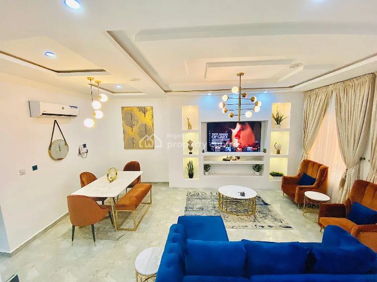 Tastefully Finished, Serviced 3 Bedrooms Terraced Duplex in a Secured Estate, Ikate, Lekki, Lagos, Terraced Duplex Short Let