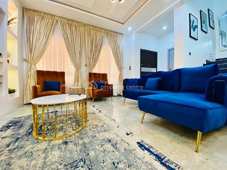 Tastefully Finished, Serviced 3 Bedrooms Terraced Duplex in a Secured Estate, Ikate, Lekki, Lagos, Terraced Duplex Short Let