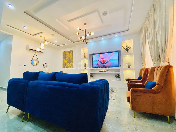 Tastefully Finished, Serviced 3 Bedrooms Terraced Duplex in a Secured Estate, Ikate, Lekki, Lagos, Terraced Duplex Short Let